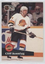 1991-92 Pro Set Cliff Ronning #241 q7c