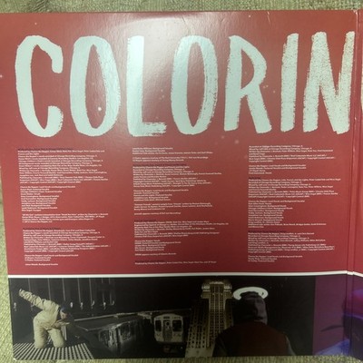 Chance The Rapper Coloring Book Official Colored Vinyl 2xlp Record