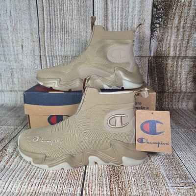 Champion US Womens 7 Hyper C Raw H Khaki Shoes