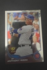 Topps Chrome 2013 Anthony Rizzo #158 Chicago Cubs Baseball Card