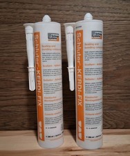 2 pack NEW Schluter KERDI FIX WHITE