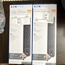 Eaton Tripp Lite TLP606B Surge Protector 900J 6 Outlets 6ft Cord Diagnostic LED