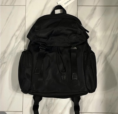 Calvin Klein Men s Backpack Black MSRP $179.50 New