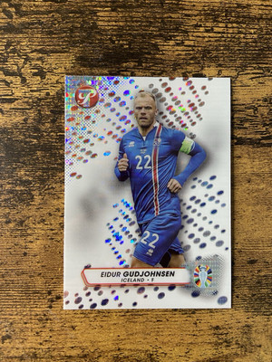 2023-24 Topps Pristine Road To Euro Eidur Gudjohnsen Refractor #79 Iceland 