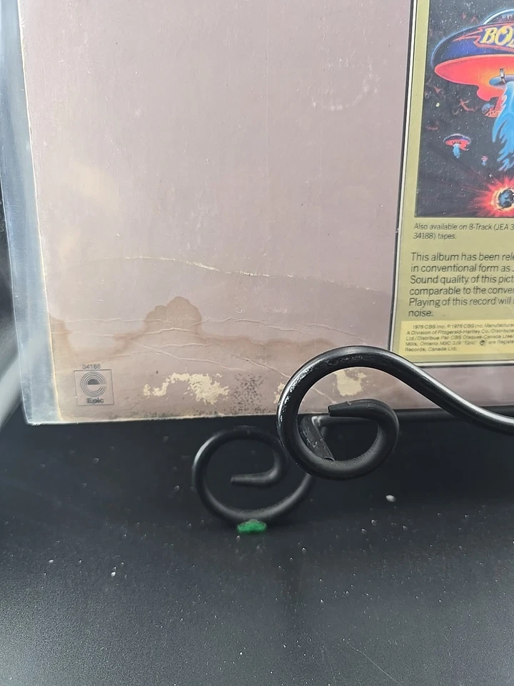 BOSTON OG/Original limited edition PICTURE DISC LP 1976 EPIC E99 34188 EX/VG - Image 4 of 4