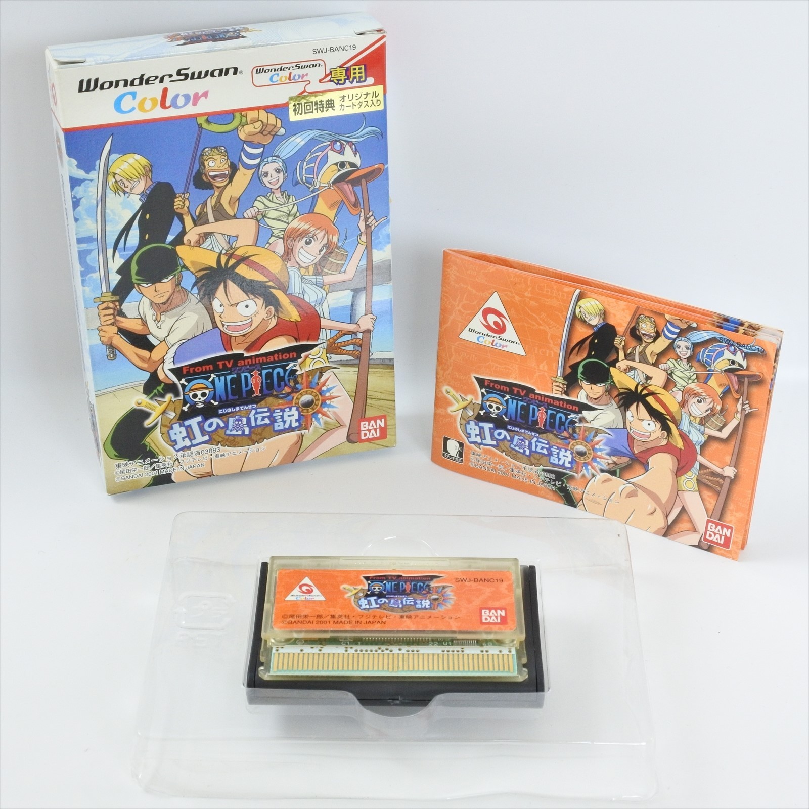 ONE PIECE Niji no Shima Densetsu WonderSwan Color 3266 ws