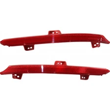 For 2018 HONDA ACCORD Reflector Pair CAPA Certified