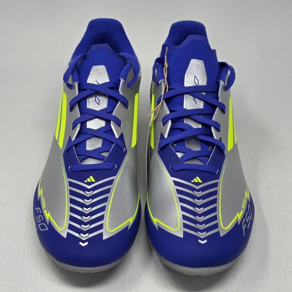 Adidas F50 League Messi Firm Ground Soccer Cleats Grey IG0918 Mens Size 9.5  New adidas F50 LEAGUE MESSI Firm/Multi-Ground Cleats | Silver  main image 3