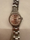 Vintage - Seiko 2205-0250 Ladies Silver Tone Auto Cocktail Date Watch (RUNNING)