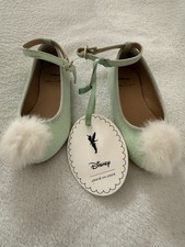 NWT - Janie and Jack x Disney Tinker Bell Ballet Flat