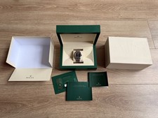 Rolex Oyster Perpetual 124200 Watch Set Black Dial, Includes Box Papers