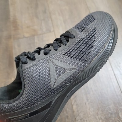 Reebok Crossfit Nano Shoes Womens Size 7.5 Triple Black Gym Athletic Sneakers