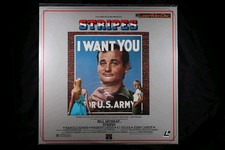 Vintage 1981 "Stripes" with Bill Murray Video LASERDISC- RCA Home Video