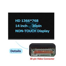 N140BGA-EA3 14'' LCD Screen Display Non-Touch Panel HD 1366x768 eDP 30Pin New