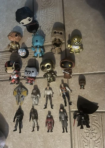 Star Wars Figures Lot Several Vintage !!!!!!