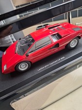 KYOSHO 1/18scale LAMBORGHINI COUNTACH LP400 (red) Rare work of art model!!