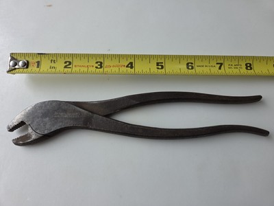 Rare J P Danielson Co. 8'' Pliers Tool Open Parrot Head Jamestown NY USA Vintage