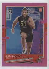 2020 Panini Donruss Rookie Optic Preview Pink Prizm Jedrick Wills #P-269 0w94