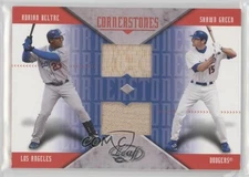 2005 Leaf Cornerstones Bats Adrian Beltre Shawn Green #CM10 HOF 0t2