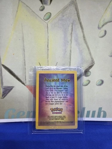 Pokemon Ancient Mew Holo 2000 Movie Promo FACTORY SEALED