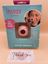 NEW - Fujifilm Instax Pal Digital Camera - Powder Pink - Boxes Slightly Damaged