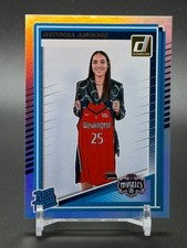 2025 Donruss WNBA Rated Rookie Holo #96 GEORGIA AMOORE Washington Mystics RC