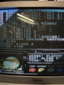 Neo geo snk aes  Terraonion Neo SD Pro Vengeance Hunters w/ full library 