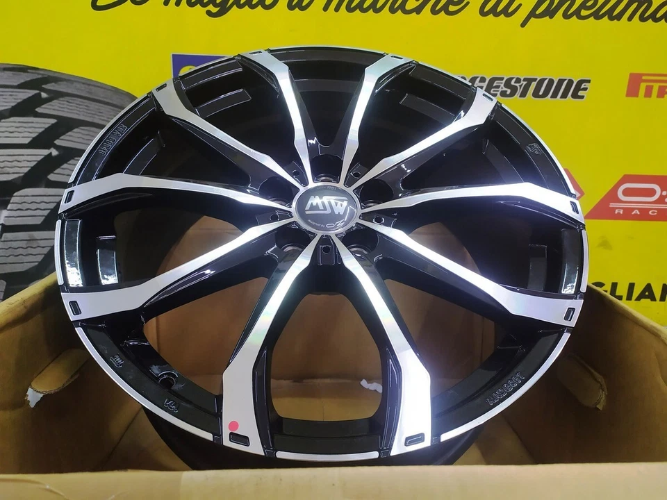 2 Cerchi in lega OZ MSW 48 DEMONTATI da 20 pollici 8.5x20 5x120 ET45 CB 72.6 - Immagine 2 di 2