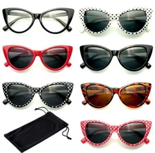 Sunglasses Women Classic Cat Eye Small Retro Vintage Fashion Shades Eyewear