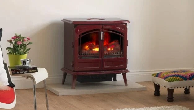 Dimplex Opti-Myst Grand Rouge Electric Stove, Cast Enamel Effect - RRP  £865.00 | eBay