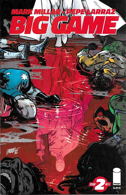 BIG GAME #2 (OF 5)  PEPE LARRAZ COVER A  IMAGE COMICS  AUG 2023  NM  1ST PRINT