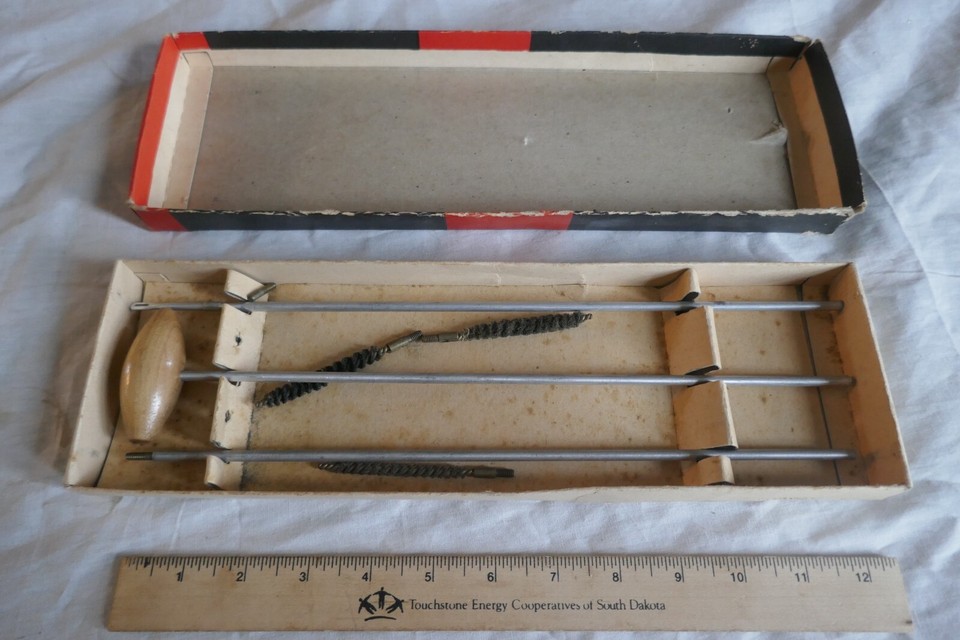 Vintage Gun Cleaning Rod Kit Allison Faulkner Rare! Lot 23812 eBay