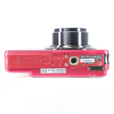 N. Mint] SONY DSC-W170 Red 10.1 MP 5x Zoom Digital Camera
