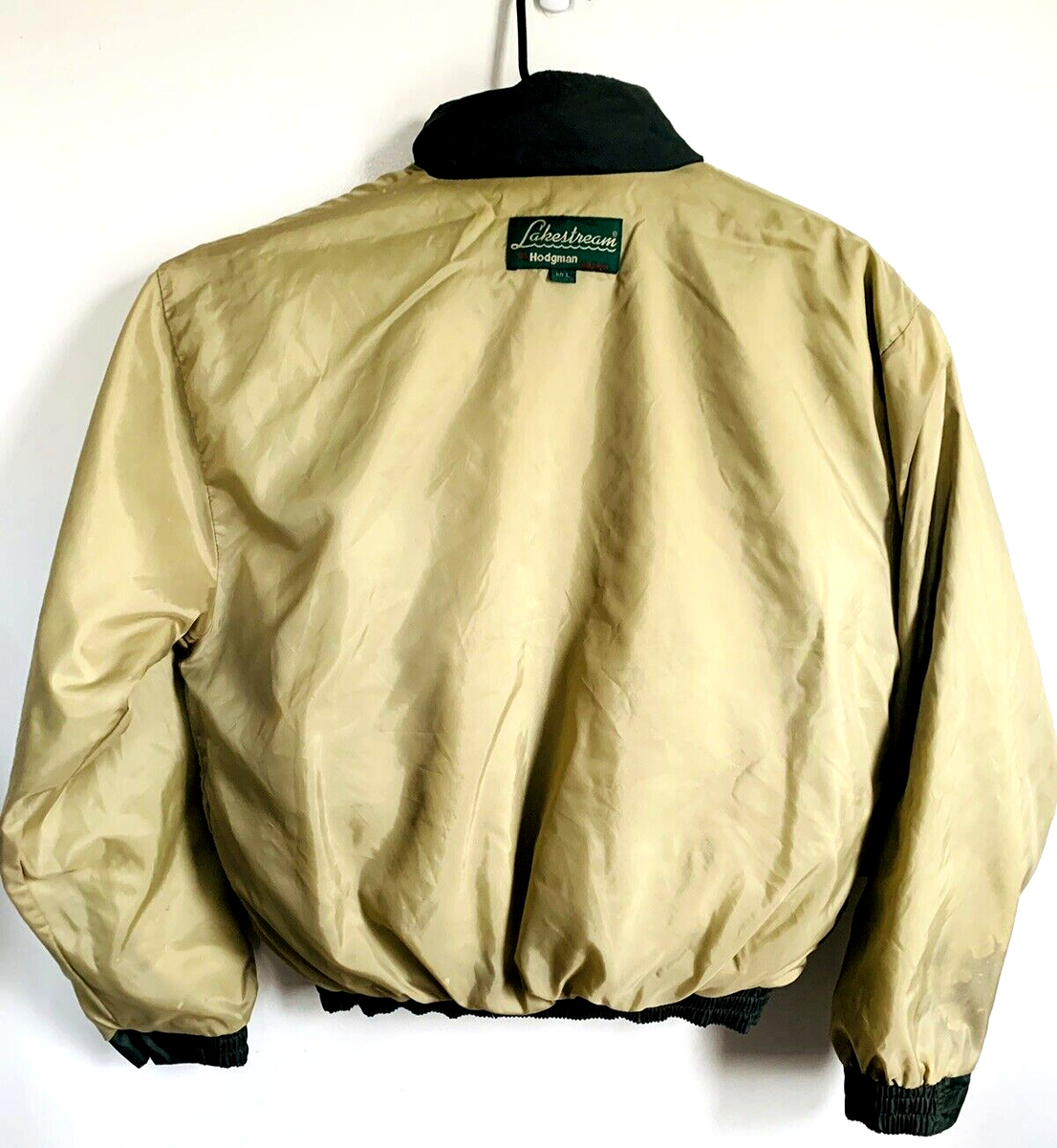Vintage Hodgman Lakestream Men L Fishing Jacket Hood