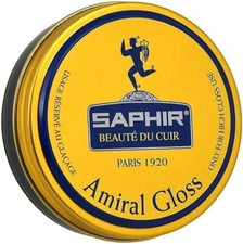 Saphir Beaute Du Cuir Amiral Gloss High Shine Wax - Black