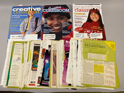 Creative Classroom Magazine Back Issue LOT 1995 Teacher HomeSchool Education Set
