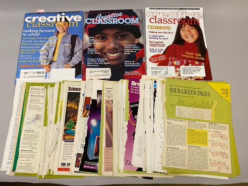 Creative Classroom Magazine Back Issue LOT 1995 Teacher HomeSchool Education Set
