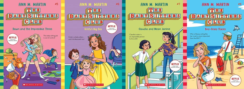 NEW The Baby-Sitters Club Complete Series Set Books 1-21 By Ann M Martin - Image 3 of 4
