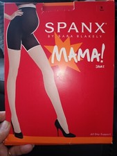 Spanx Mama Sheers Full Length Maternity Shaper. Size B NUDE New Sealed Pkg