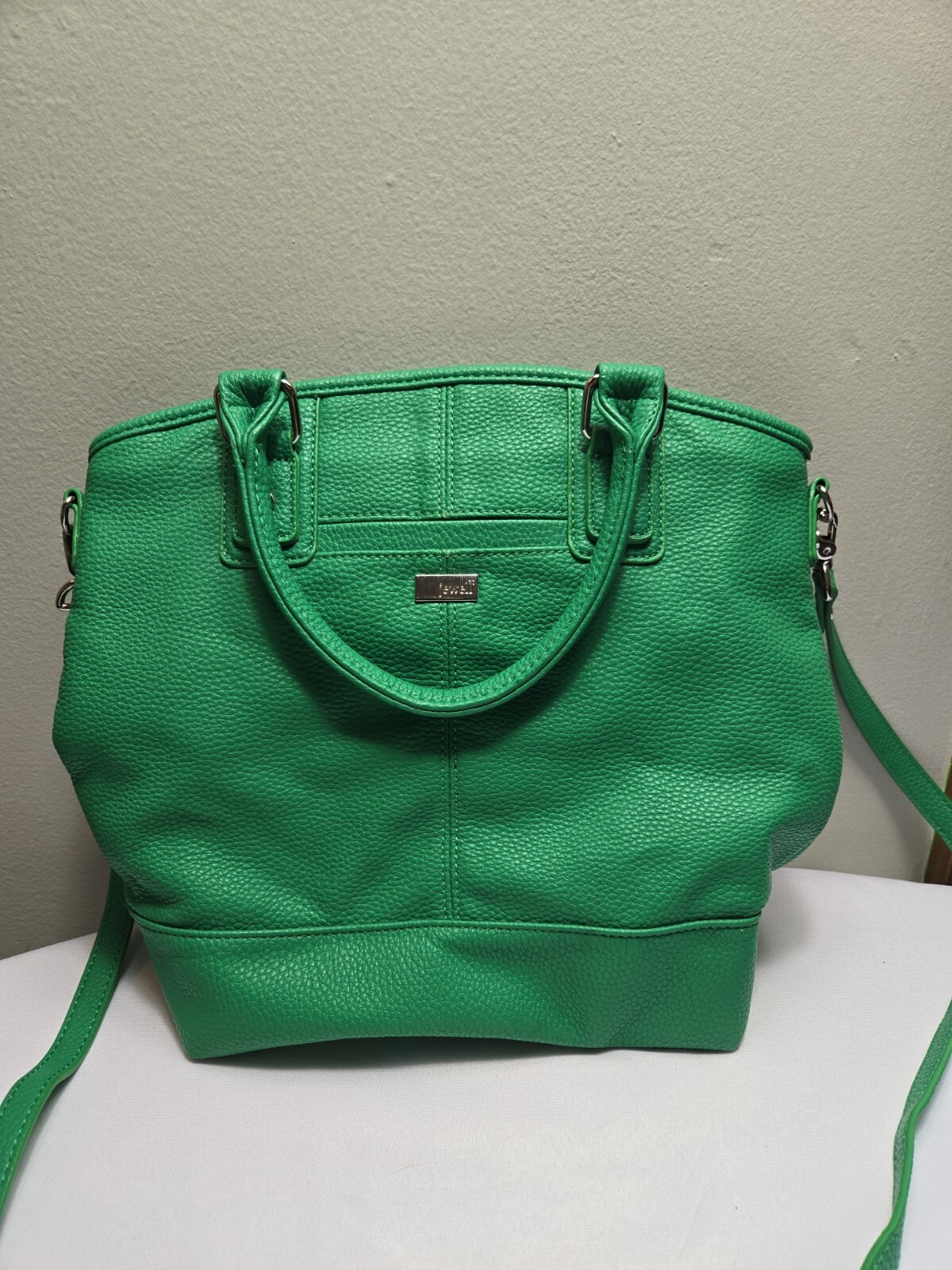 Jewell By Thirty One Bag Tote Gatsby S Green Faux Peb Gem