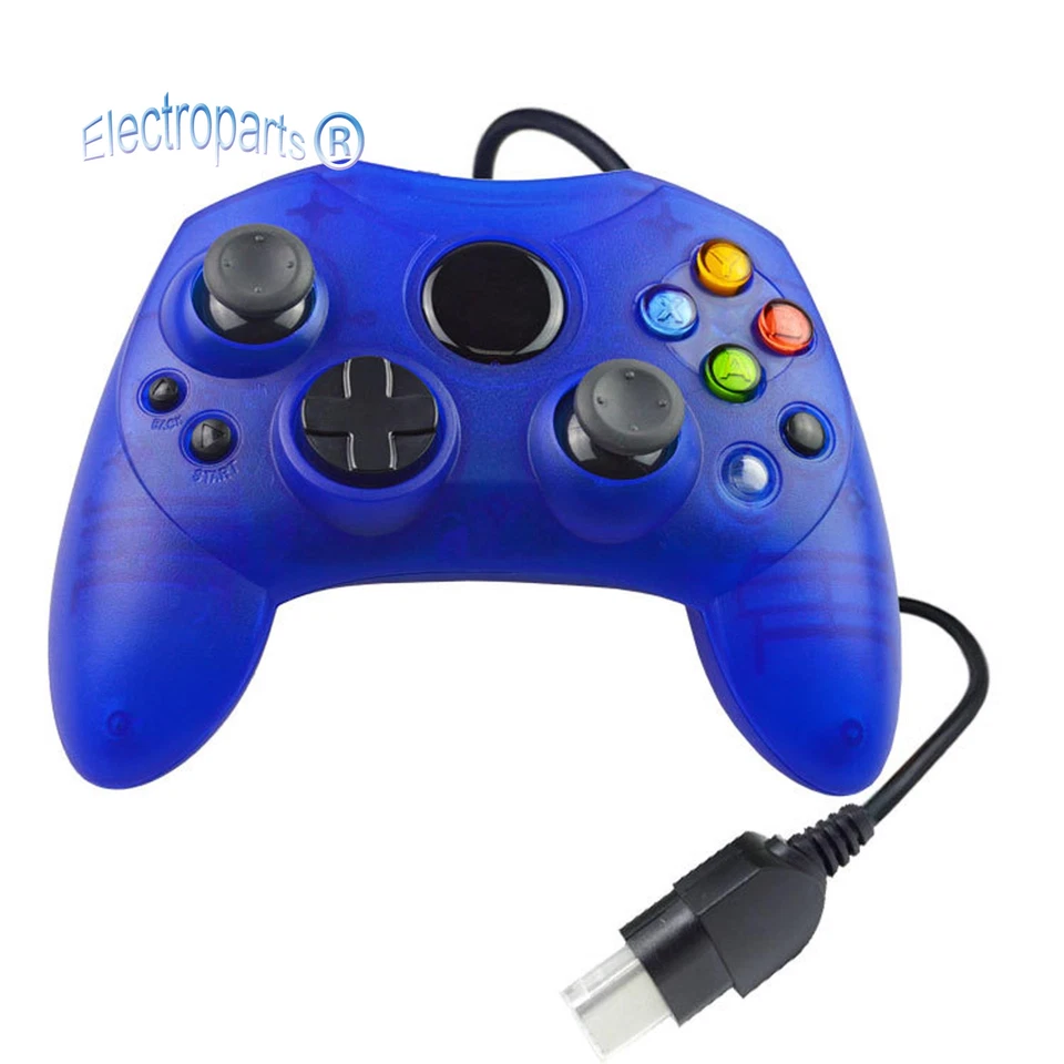 NEW XBOX S-TYPE Controller For Microsoft XBOX Original Wired black colorful - Image 4 of 4