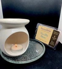 Ceramic Wax Warmer Gift Set