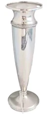 Pretty Sterling 8" Weighted Vase