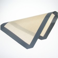 2Pcs Silicone Baking Mats Non-Stick Oven Liner Sheet Reusable Rolling Mat Set