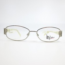 roberto steffani AS 79 Col 70 Eyeglasses FramesSilver Rectangular 53-16-135