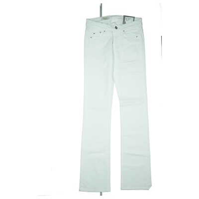 Pepe Jeans Qualye Wmn stretch Hose Regular Waist Bootcut W25 L34 Weiß Praxis NEU