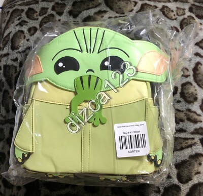 Disney Loungefly Star Wars The Mandalorian The Child Grogu Frog