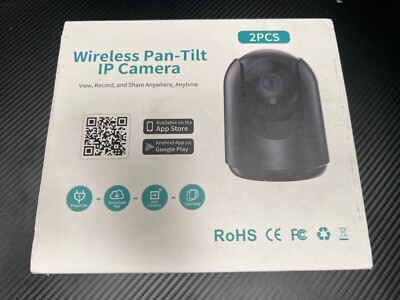 Wireless Pan Tilt IP Camera 2 Pieces