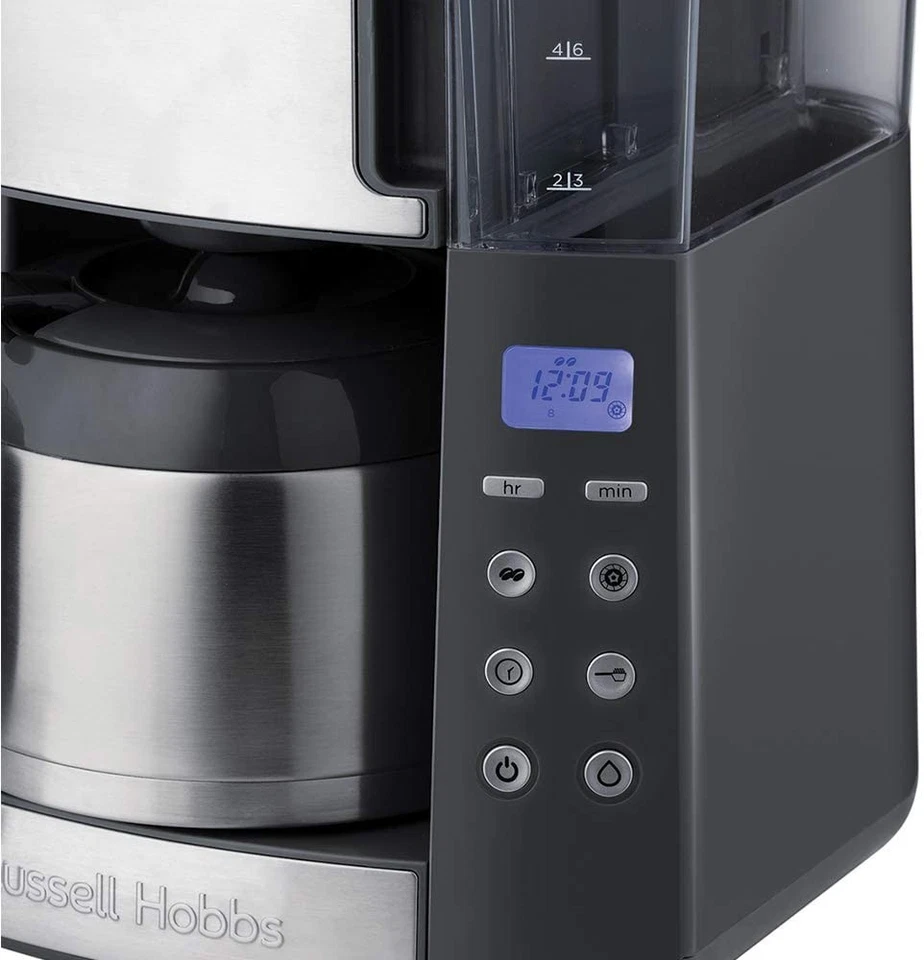 RUSSELL HOBBS Kaffeemaschine mit Mahlwerk Grind&Brew 25620-56 Thermo Timer 1000W - Bild 4 von 4