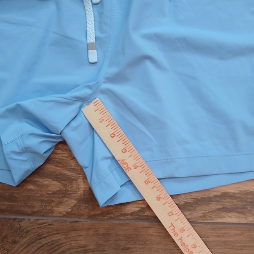Pantaloncini Fabletics Uomo XXL 2XL Blu The One Corti Performance Corsa Palestra 5" - Foto 7 di 10